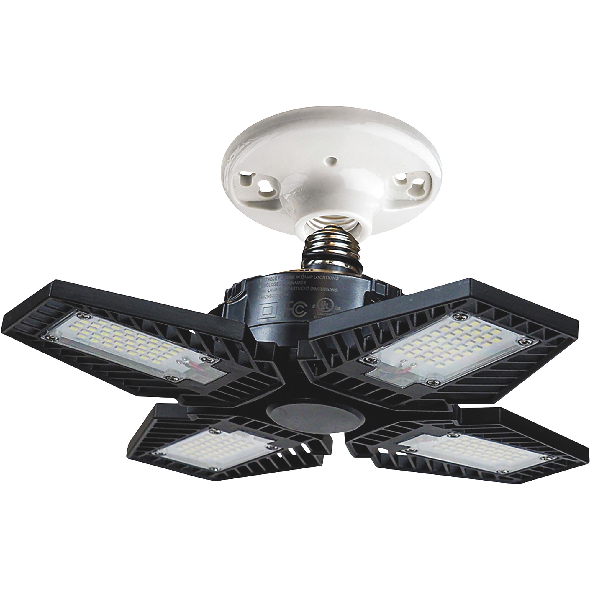 Pinegreen Lighting LED 4-Panel Folding Utility/Garage Light, 12,000 Lumens, Model# CL-BU-G120